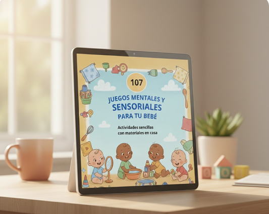 👶 107 JUEGOS SENSORIALES Y MENTALES PARA TU BEBÉ + 4 BONOS DE REGALO🎁📖
